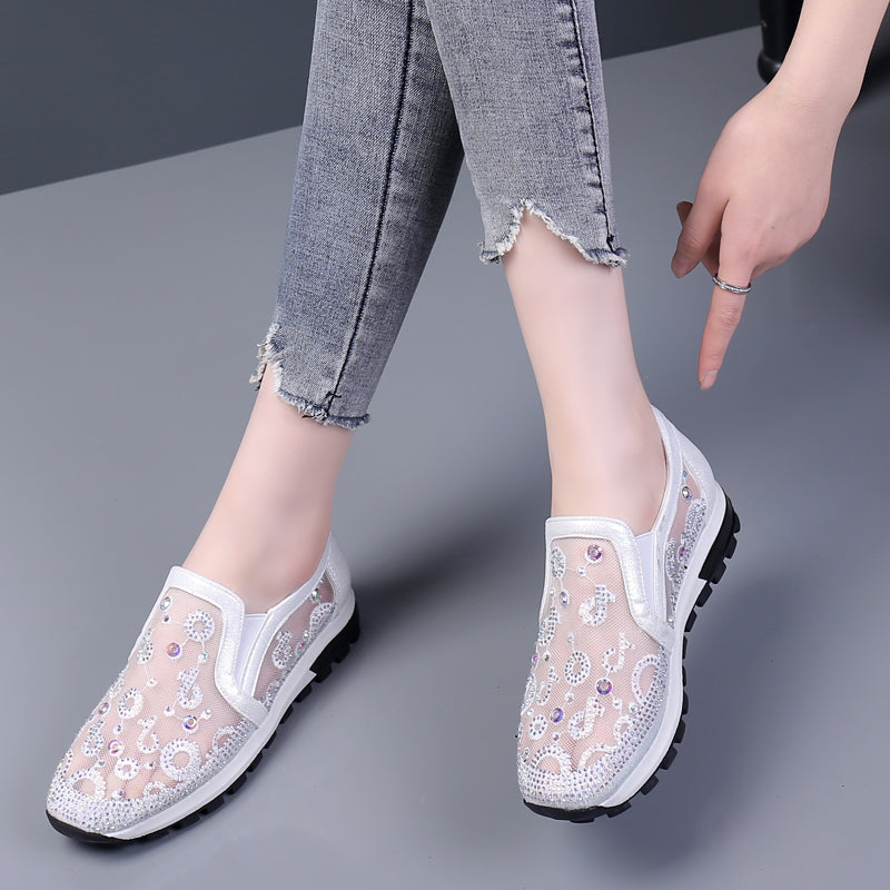 Tênis Ortopédico Feminino Casual Flor Soft - - A Solução ideal para acabar com suas dores! - PROMOÇÃO VERÃO DE OFERTAS!
