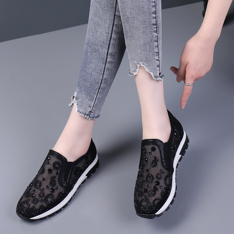 Tênis Ortopédico Feminino Casual Flor Soft - - A Solução ideal para acabar com suas dores! - PROMOÇÃO VERÃO DE OFERTAS!